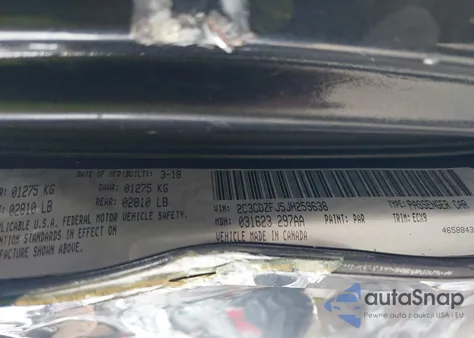 2018 Dodge Challenger R/T Scat Pack из США, поврежденный, VIN 2C3CDZFJ5JH259638